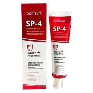  GushiYuta SP-4 Pro Biotech Toothpaste - gently whitens teeth, removes stains and improves breath, 100 g 