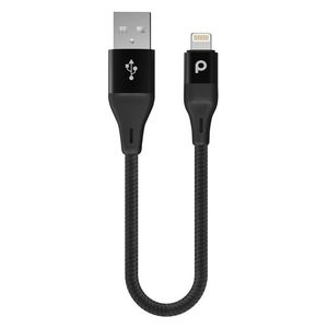 Porodo PD-ALBR025-BK - Cable USB To IPhone - 0.25 m