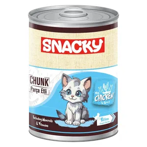  Snacky Chicken in Gravy Kitten Food - 400g 
