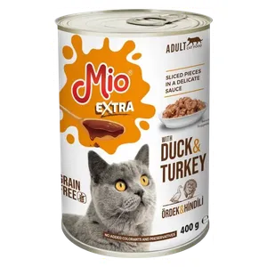  MIO Extra Duck & Turkey Cat Food - 400g 