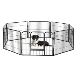 Dog Playpen - Black