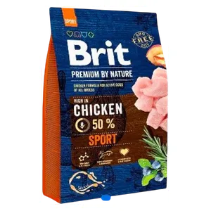 Brit Chicken Sport Dog Food - 3Kg