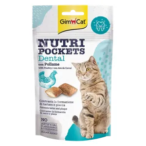  GimCat Nutri Pockets Dental Cat Snack - 60g 
