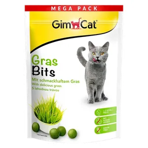  GimCat Gras Bits For Cat - 425g 