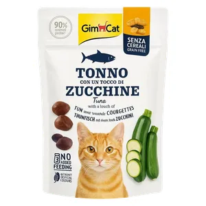  GimCat Tuna With a Touch of Courgettes Cat Snack - 50g 