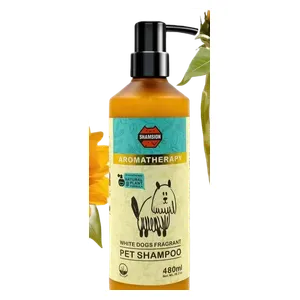 Shamsion Aromatherapy White Dogs Fragrant Pet Shampoo - 480ml