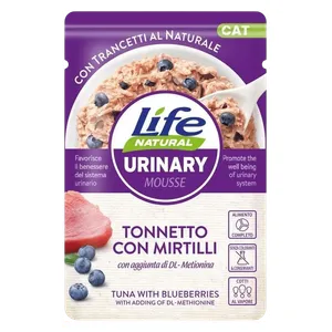 Life Cat Natural Urinary Mousse Cat Food - 70g