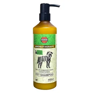 Shamsion Aromatherapy Dry or Damaged Coats Conditioner Pet Shampoo - 480ml