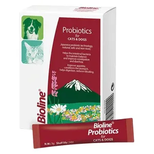  Bioline Probiotics For Cats & Dogs - 10 Piece 