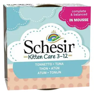  Schesir Kitten Care 3-12 Tuna Cat Food - 85g 