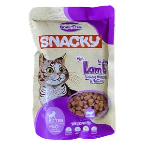 Snacky Lamb in Jelly kitten Food - 85g