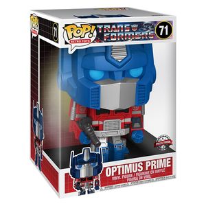  Funko Pop Transformers - Optimus Prime - 10 Inch Jumbo Figure - 71 