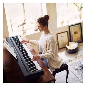  Yamaha Digital Piano Keyboard, 88 Key - Black 