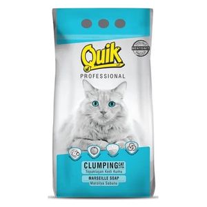  Quik Clumping Cat Litter Marseille Soap - 20L 