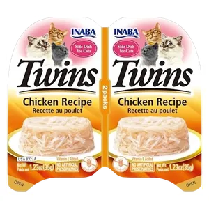 اينابا توينز طعام قطط بوصفة الدجاج - 70 غم