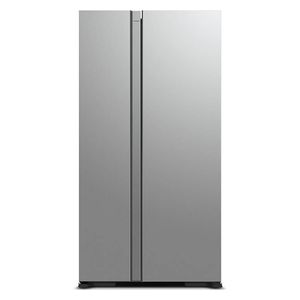  Hitachi R-S700PUQ0 - 22ft - Side By Side Refrigerator - Glass Silver 