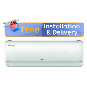  Elryan S241DHI - 2 Ton - Wall Mounted Split - Inverter - White - Free Installation 