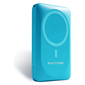 شاحن محمول لاسلكي راف بور - PB1212 - 10000mah - ازرق