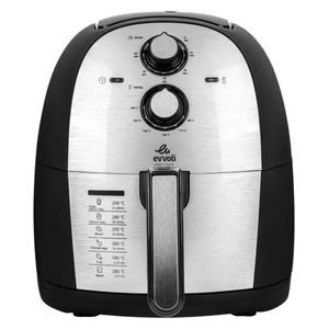  Evvoli EVKA-AF5501B - Multifunction Air Fryer - 1700 W - 5.5 L - Black/Grey 
