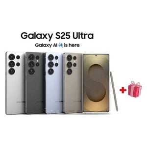 سامسونج كلاكسي S25 الترا - دبل سيم - 6.9 انش, شاشة LTPO اموليد 2X الديناميكية, 120 هيرتز, HDR10+ - سنابدراكون 8 الييت - بحجم بطارية 5000 مللي امبير, بسرعة شحن 45 واط - مع خاصية كلاكسي AI + هدية مجانية
