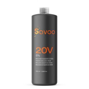  Savoo Oxidizing Emulsion 20V 6% Cream, 1000ml 