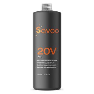  Savoo Oxidizing Emulsion 20V 6% Cream, 1000ml 