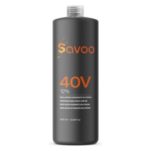  Savoo Oxidizing Emulsion 40V 12% Cream, 1000ml 