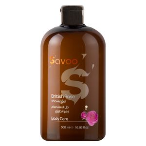  Savoo Gel Shower With British Rose, 500ml 