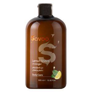  Savoo Gel Shower With Lemon And Mint, 500ml 