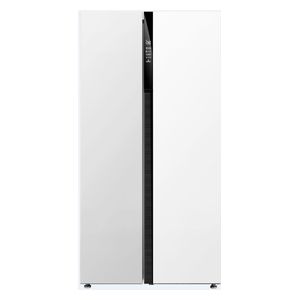  Elryan SBS689AWE - 21ft - Side By Side Refrigerator - White 
