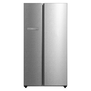  Elryan SBS769ASE - 23ft - Side By Side Refrigerator - Silver 