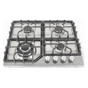  Zoom H59-4013Q - 4 Burners - Built-In Gas Cooker - Stainless Steel 