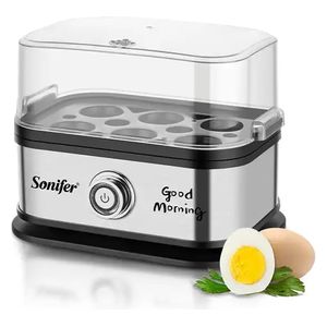  Sonifer SF-1510 - Electric Egg Boiler - 200W - Stainless Steel 