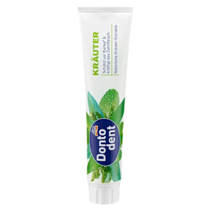  Dontodent Herbal Toothpaste - cleans teeth, strengthens gums and protects against cavities, 125 ml 