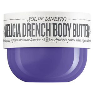  Sol de Janeiro Delicia Drench Body Butter - Ultra-Rich Moisture Barrier Repair, 240ml 