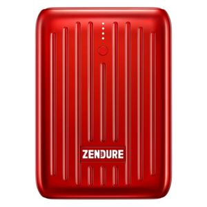  شاحن محمول زيندور - SuperMini - 10000mah - احمر 