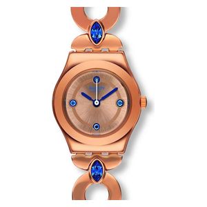  Swatch Watch YSG148G For Women - Analog Display, Stainless Steel Band - Rose Gold 