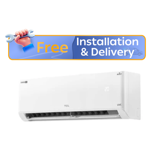  TCL TAC-24CHSA/TPH - 2 Ton - Wall Mounted Split - White - Inverter - Amp Contro - Free Installation 