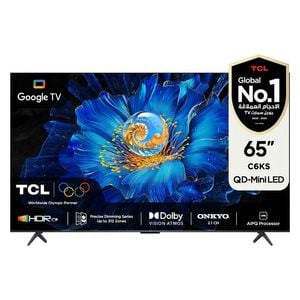  TCL 65-Inch C6KS Series - Smart - 4K - QD-Mini LED - 60Hz - 2025 Model 