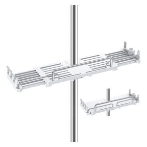  Cosicosy TY-K01 Adjustable Hanging Shower Shelf - White - TY-K01 