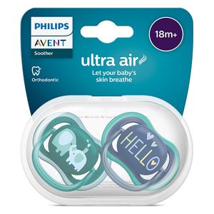  Philips Avent Ultra Air Orthodontic Pacifier - 18+M 