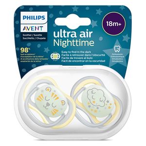  Philips Avent Ultra Air Nighttime Orthodontic Pacifier - 18+M 