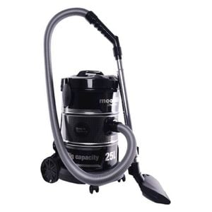 Moonlife MF107B - 2400W - 25L - Drum Vacuum Cleaner - Black