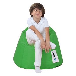  Ariika Semsem Jeans Kids Bean Bag Chair - Green 