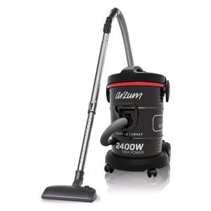 Arzum AR4106 - 2400W - 21L - Drum Vacuum Cleaner - Black