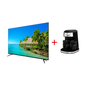  Newal UHD-5021 - 50" - Smart - ATV - 4K - UHD TV + Newal COF-3845 - Coffee Maker - Black 