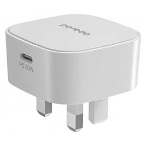 Porodo PD-FWCH004-WH - Charger - White