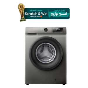  Hisense WFQP8012T/S - 8Kg - 1200RPM - Front Loading Washing Machine - Silver 