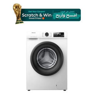  Hisense WFQP8012WS - 8Kg - 1200RPM - Front Loading Washing Machine - White 