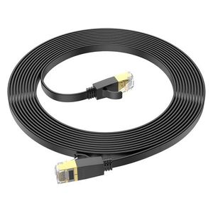  Hoco US07 - Flat Network Cable - Cat 6 - 3 m - Black 